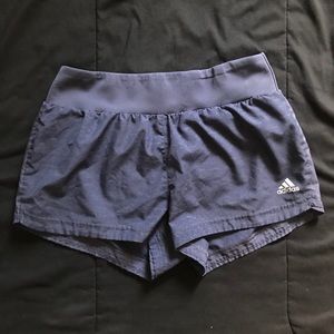 Adidas NAVY BLUE SHORTS WOMENS SMALL